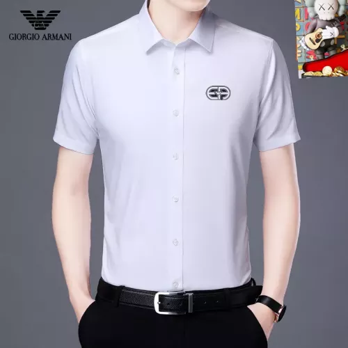 Armani Shirts Short Sleeved For Unisex #1334196