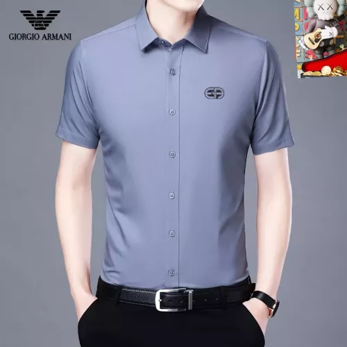 Armani Shirts Short Sleeved For Unisex #1334198
