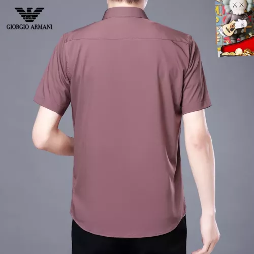 Cheap Armani Shirts Short Sleeved For Unisex #1334199 Replica Wholesale [$38.00 USD] [ITEM#1334199] on Replica Armani Shirts