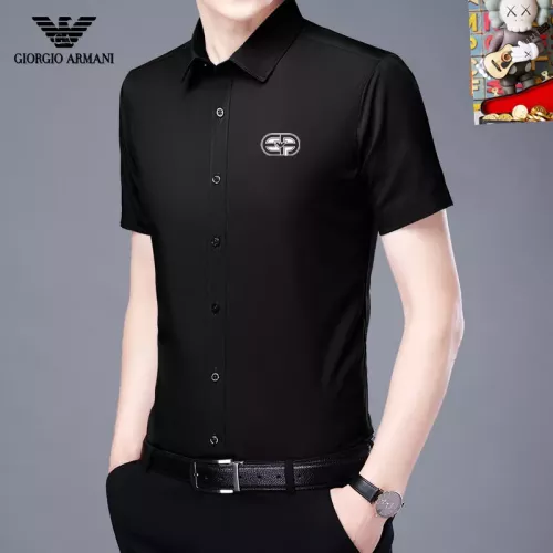 Armani Shirts Short Sleeved For Unisex #1334200