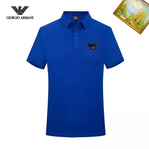 Armani T-Shirts Short Sleeved For Men #1334312