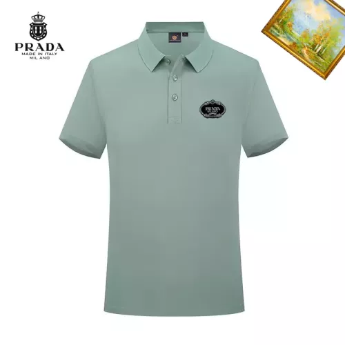 Prada T-Shirts Short Sleeved For Men #1334329