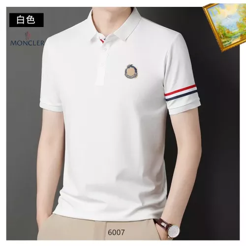 Cheap Moncler T-Shirts Short Sleeved For Men #1334364 Replica Wholesale [$34.00 USD] [ITEM#1334364] on Replica Moncler T-Shirts