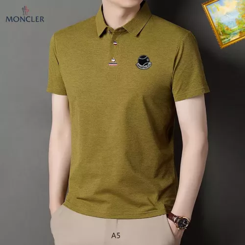 Moncler T-Shirts Short Sleeved For Men #1334412