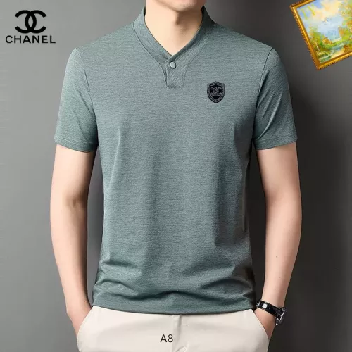 Chanel T-Shirts Short Sleeved For Men #1334419