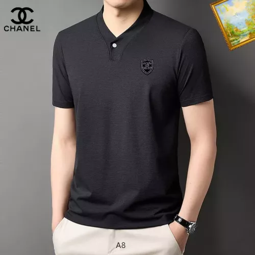 Chanel T-Shirts Short Sleeved For Men #1334420