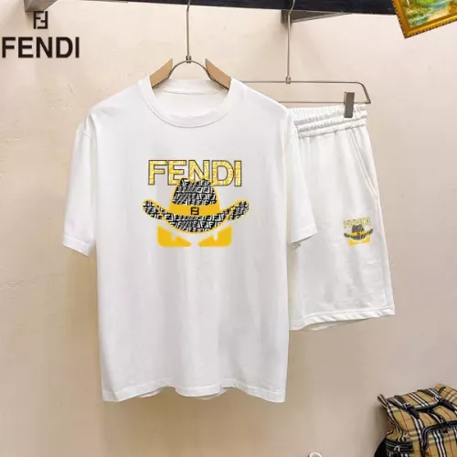 Fendi Tracksuits Short Sleeved For Men #1334698