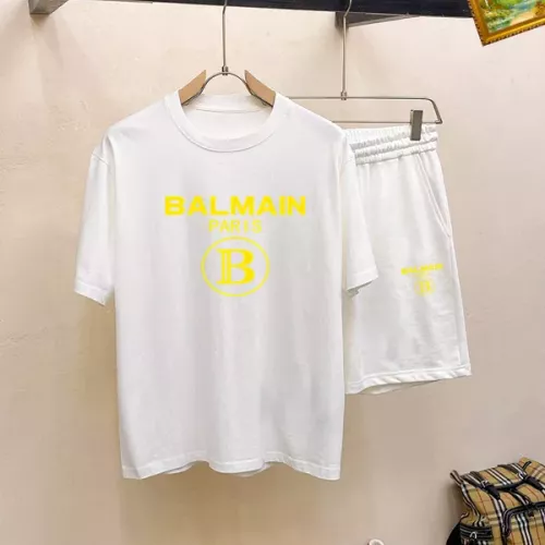 Balmain Tracksuits Short Sleeved For Men #1334708