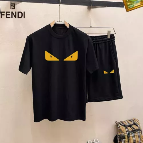 Fendi Tracksuits Short Sleeved For Men #1334711