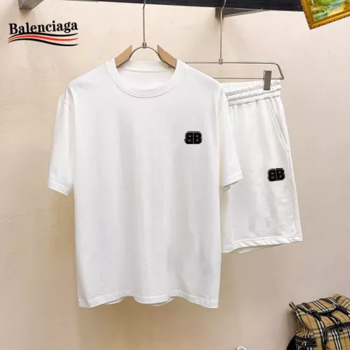 Balenciaga Fashion Tracksuits Short Sleeved For Men #1334738