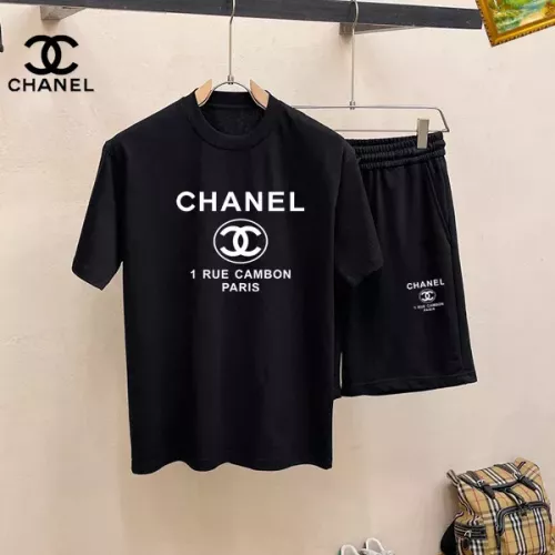 Chanel Tracksuits Short Sleeved For Men #1334751
