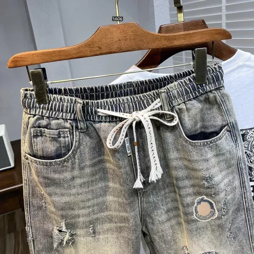 Cheap Moncler Jeans For Men #1334759 Replica Wholesale [$40.00 USD] [ITEM#1334759] on Replica Moncler Jeans
