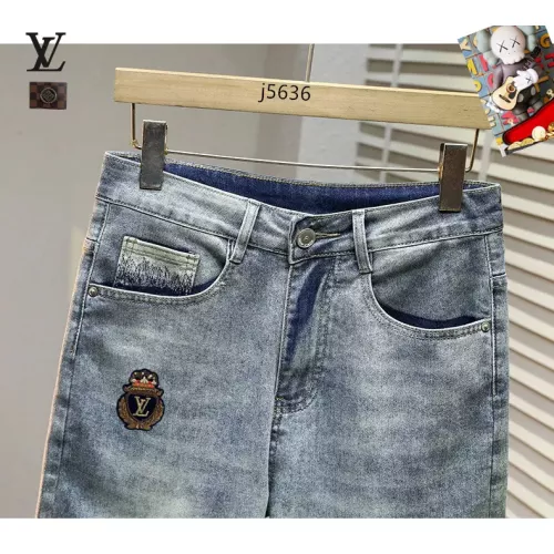 Cheap Louis Vuitton LV Jeans For Men #1334765 Replica Wholesale [$40.00 USD] [ITEM#1334765] on Replica Louis Vuitton LV Jeans