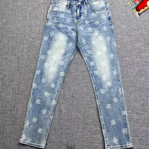 Cheap Dolce &amp; Gabbana D&amp;G Jeans For Men #1334813 Replica Wholesale [$48.00 USD] [ITEM#1334813] on Replica Dolce &amp; Gabbana D&amp;G Jeans