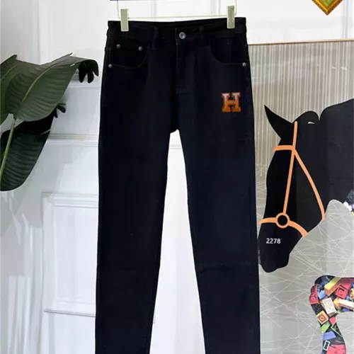 Cheap Hermes Jeans For Men #1334827 Replica Wholesale [$48.00 USD] [ITEM#1334827] on Replica Hermes Jeans