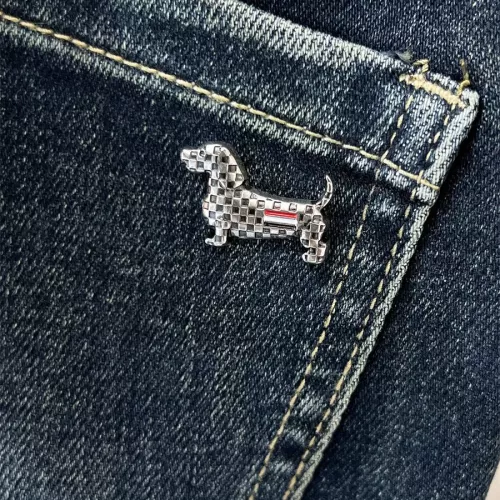 Cheap Thom Browne TB Jeans For Men #1334829 Replica Wholesale [$48.00 USD] [ITEM#1334829] on Replica Thom Browne TB Jeans