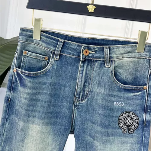 Cheap Chrome Hearts Jeans For Men #1334831 Replica Wholesale [$48.00 USD] [ITEM#1334831] on Replica Chrome Hearts Jeans