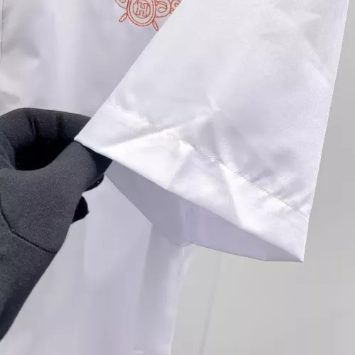 Cheap Hermes Shirts Short Sleeved For Men #1334835 Replica Wholesale [$42.00 USD] [ITEM#1334835] on Replica Hermes Shirts