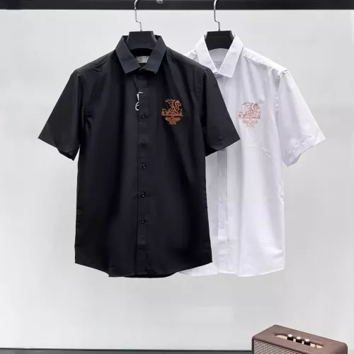 Cheap Hermes Shirts Short Sleeved For Men #1334836 Replica Wholesale [$42.00 USD] [ITEM#1334836] on Replica Hermes Shirts