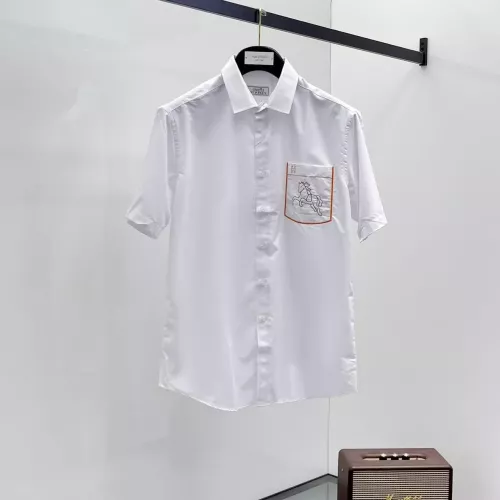 Hermes Shirts Short Sleeved For Men #1334837