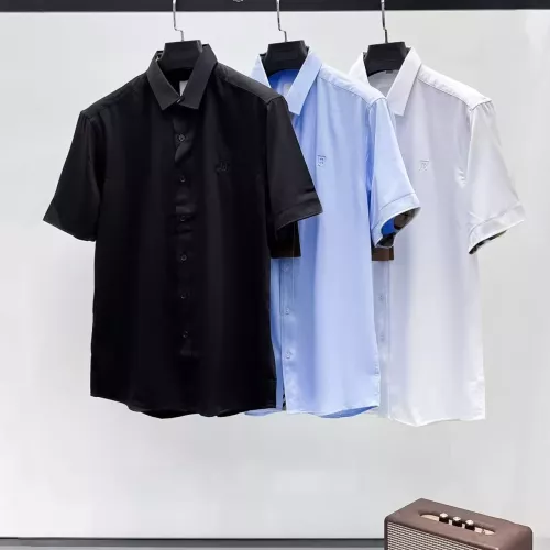 Cheap Burberry Shirts Short Sleeved For Men #1334841 Replica Wholesale [$40.00 USD] [ITEM#1334841] on Replica Burberry Shirts