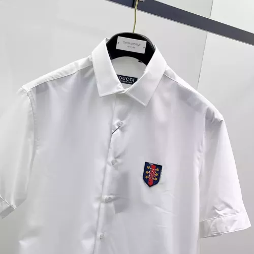 Cheap Gucci Shirts Short Sleeved For Men #1334844 Replica Wholesale [$40.00 USD] [ITEM#1334844] on Replica Gucci Shirts