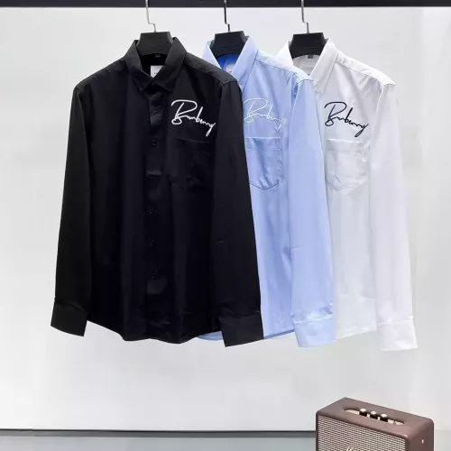 Cheap Burberry Shirts Long Sleeved For Men #1334854 Replica Wholesale [$45.00 USD] [ITEM#1334854] on Replica Burberry Shirts