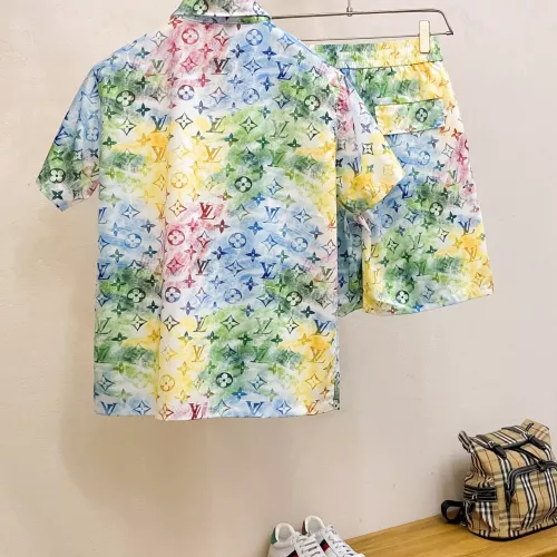 Cheap Louis Vuitton LV Tracksuits Short Sleeved For Men #1334871 Replica Wholesale [$64.00 USD] [ITEM#1334871] on Replica Louis Vuitton LV Tracksuits