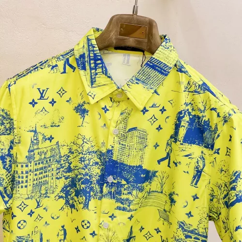 Cheap Louis Vuitton LV Tracksuits Short Sleeved For Men #1334899 Replica Wholesale [$64.00 USD] [ITEM#1334899] on Replica Louis Vuitton LV Tracksuits