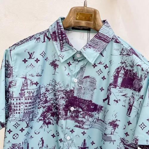 Cheap Louis Vuitton LV Tracksuits Short Sleeved For Men #1334900 Replica Wholesale [$64.00 USD] [ITEM#1334900] on Replica Louis Vuitton LV Tracksuits