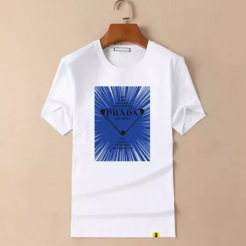 Prada T-Shirts Short Sleeved For Men #1334957