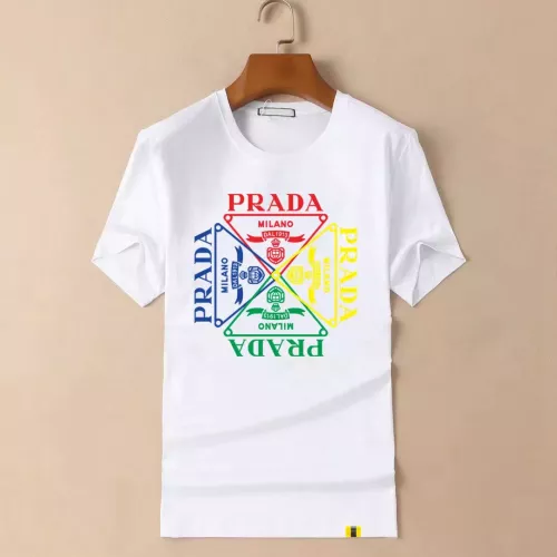 Prada T-Shirts Short Sleeved For Men #1335019