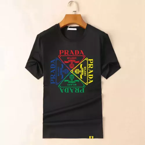 Prada T-Shirts Short Sleeved For Men #1335020