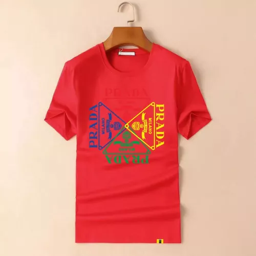 Prada T-Shirts Short Sleeved For Men #1335023