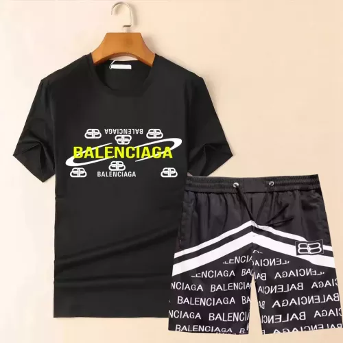 Balenciaga Fashion Tracksuits Short Sleeved For Men #1335113