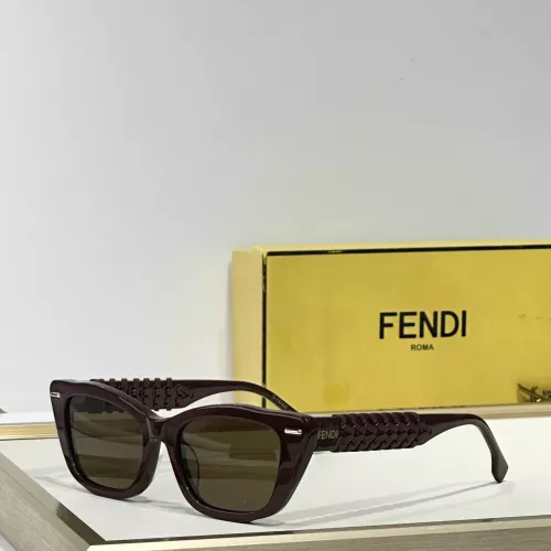 Fendi AAA Quality Sunglasses #1335141