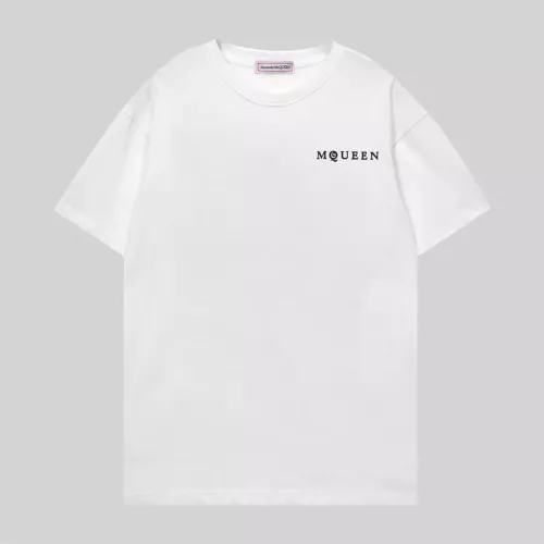 Cheap Alexander McQueen T-shirts Short Sleeved For Unisex #1335162 Replica Wholesale [$32.00 USD] [ITEM#1335162] on Replica Alexander McQueen T-shirts