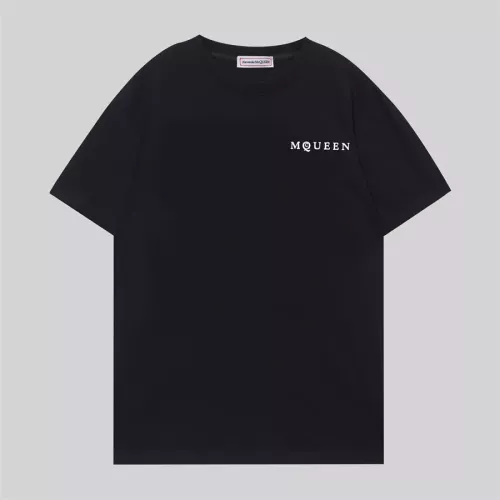 Cheap Alexander McQueen T-shirts Short Sleeved For Unisex #1335163 Replica Wholesale [$32.00 USD] [ITEM#1335163] on Replica Alexander McQueen T-shirts