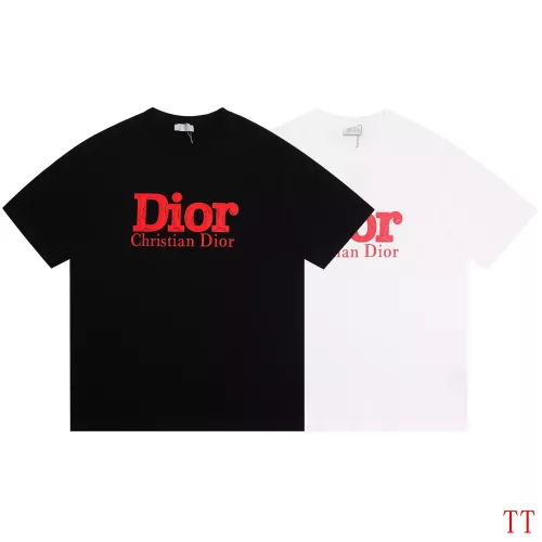 Cheap Christian Dior T-Shirts Short Sleeved For Unisex #1335366 Replica Wholesale [$40.00 USD] [ITEM#1335366] on Replica Christian Dior T-Shirts