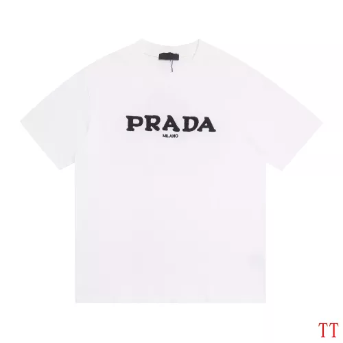 Prada T-Shirts Short Sleeved For Unisex #1335386