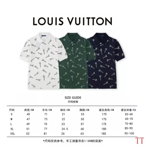 Cheap Louis Vuitton LV T-Shirts Short Sleeved For Unisex #1335400 Replica Wholesale [$48.00 USD] [ITEM#1335400] on Replica Louis Vuitton LV T-Shirts
