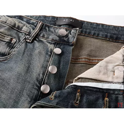 Cheap Amiri Jeans For Men #1335401 Replica Wholesale [$64.00 USD] [ITEM#1335401] on Replica Amiri Jeans