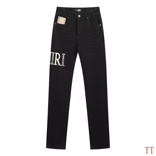 Cheap Amiri Jeans For Men #1335403 Replica Wholesale [$64.00 USD] [ITEM#1335403] on Replica Amiri Jeans