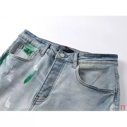 Cheap Amiri Jeans For Men #1335405 Replica Wholesale [$64.00 USD] [ITEM#1335405] on Replica Amiri Jeans