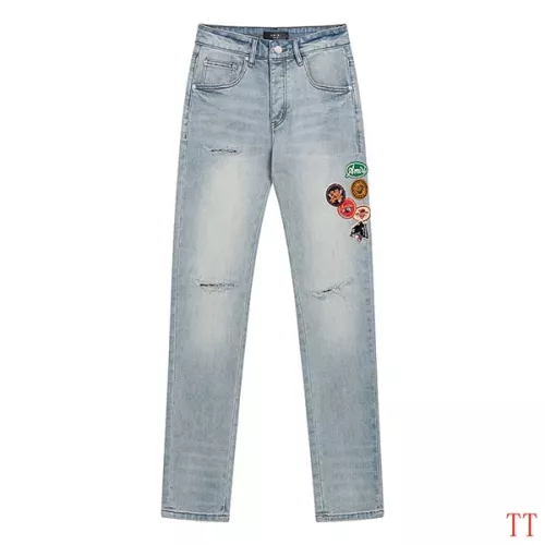 Cheap Amiri Jeans For Men #1335407 Replica Wholesale [$64.00 USD] [ITEM#1335407] on Replica Amiri Jeans