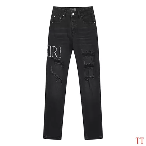 Cheap Amiri Jeans For Men #1335408 Replica Wholesale [$64.00 USD] [ITEM#1335408] on Replica Amiri Jeans