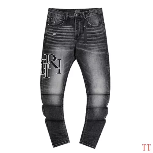 Cheap Amiri Jeans For Men #1335412 Replica Wholesale [$64.00 USD] [ITEM#1335412] on Replica Amiri Jeans