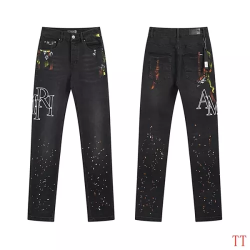 Cheap Amiri Jeans For Men #1335415 Replica Wholesale [$64.00 USD] [ITEM#1335415] on Replica Amiri Jeans