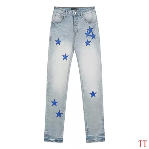 Cheap Amiri Jeans For Men #1335417 Replica Wholesale [$64.00 USD] [ITEM#1335417] on Replica Amiri Jeans