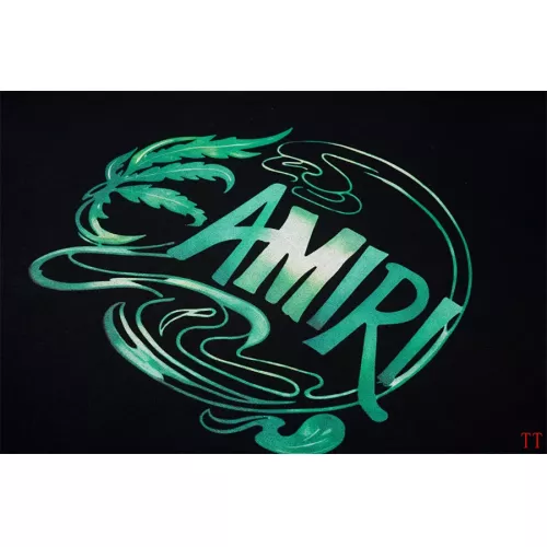 Cheap Amiri T-Shirts Short Sleeved For Unisex #1335419 Replica Wholesale [$32.00 USD] [ITEM#1335419] on Replica Amiri T-Shirts